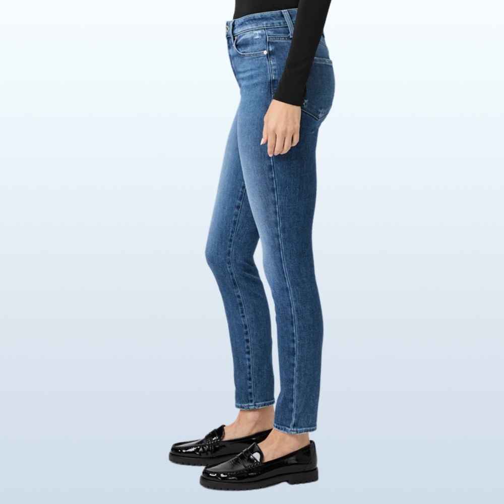 ⚜️Designer: PAIGE Hoxton Ankle Skinny Highrise Jeans, Women’s Size 25 - Picture 10 of 11